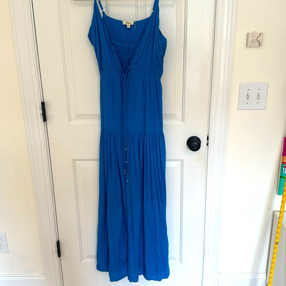 Elan spaghetti strap maxi dress